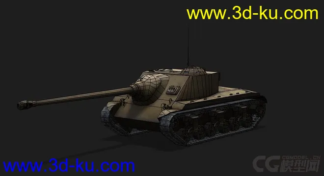 美国_T25_AT坦克模型的图片5