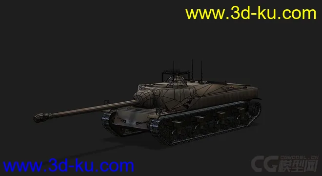 美国_T28超重型突击炮模型的图片5