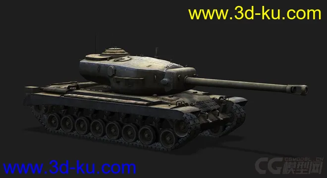 美国_T30重型坦克模型的图片1