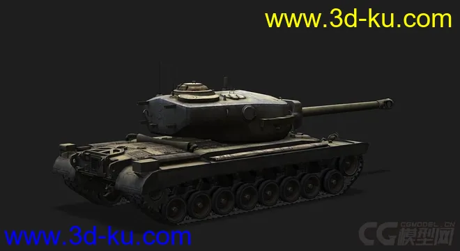 美国_T30重型坦克模型的图片3