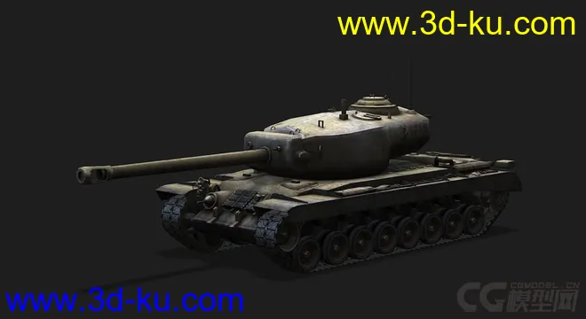 美国_T30重型坦克模型的图片4