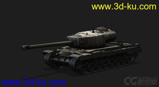 美国_T30重型坦克模型的图片5