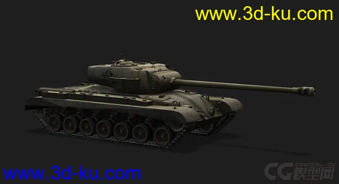 美国_T32重型坦克模型的图片1