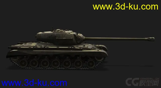 美国_T32重型坦克模型的图片2