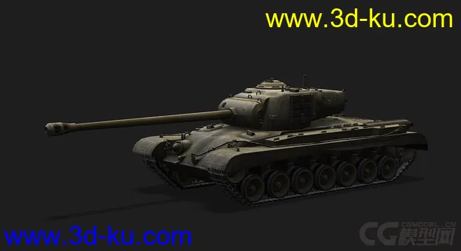 美国_T32重型坦克模型的图片4