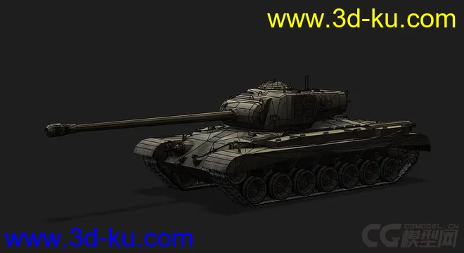 美国_T32重型坦克模型的图片5