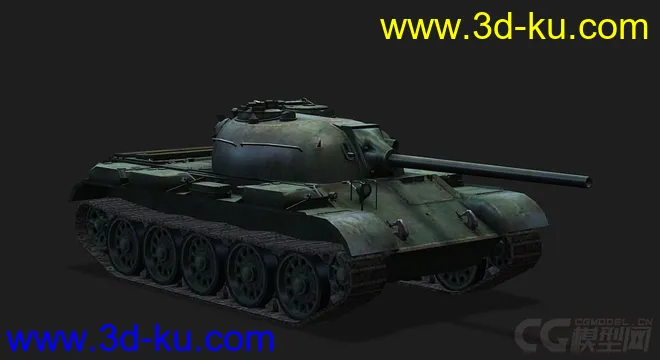 美国_T34重型坦克二代模型的图片1