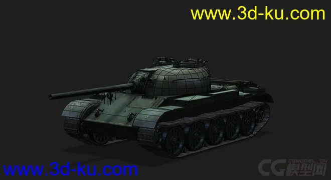 美国_T34重型坦克二代模型的图片5