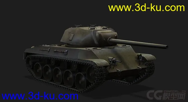 美国_T49轻型坦克模型的图片1