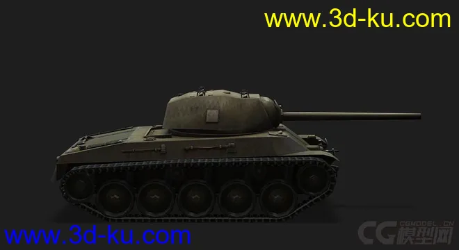美国_T49轻型坦克模型的图片2
