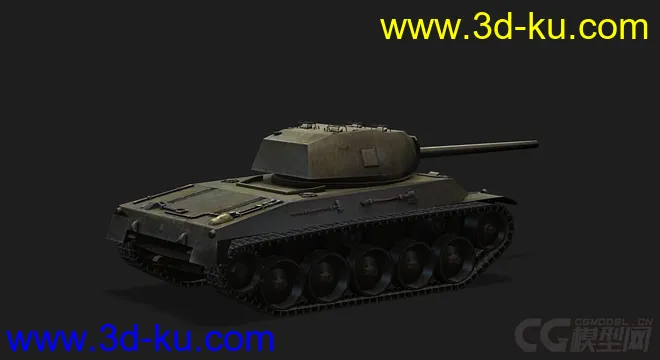 美国_T49轻型坦克模型的图片3