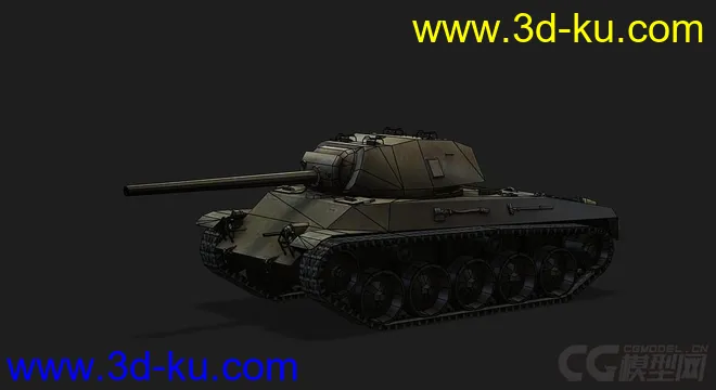 美国_T49轻型坦克模型的图片5