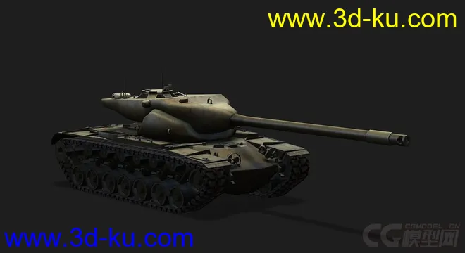 美国_T57 58重型坦克模型的图片1