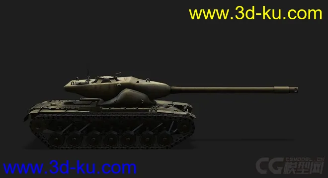 美国_T57 58重型坦克模型的图片2