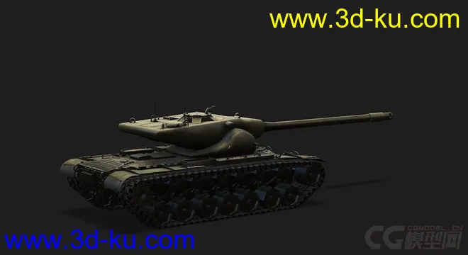 美国_T57 58重型坦克模型的图片3
