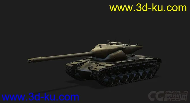 美国_T57 58重型坦克模型的图片4