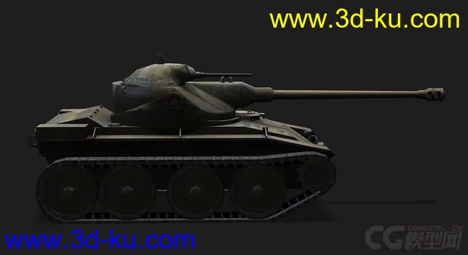美国_T71轻型坦克模型的图片2