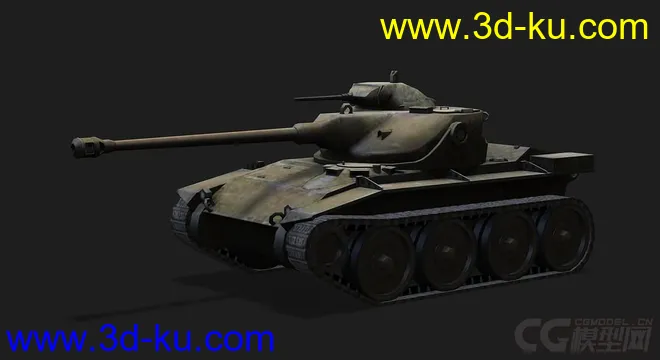 美国_T71轻型坦克模型的图片4