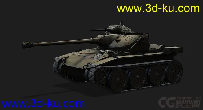 美国_T71轻型坦克模型的图片5