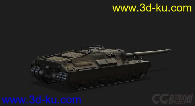 美国_T95超重型突击炮模型的图片3