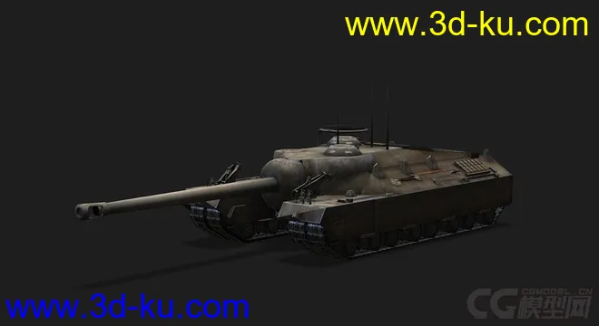美国_T95超重型突击炮模型的图片4