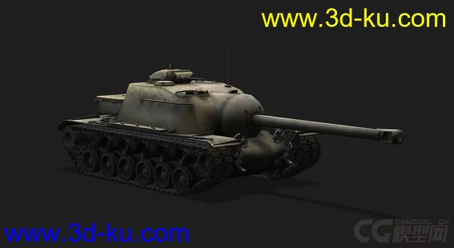 美国_T110E3坦克模型的图片1