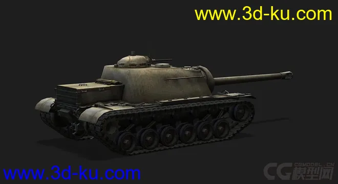 美国_T110E3坦克模型的图片3