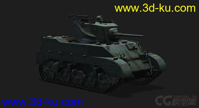美国_斯图亚特型坦克模型的图片1