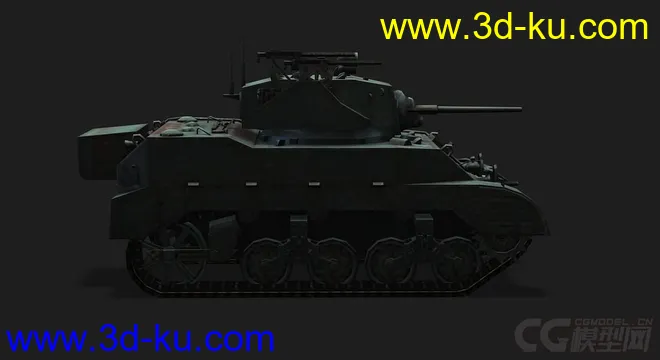 美国_斯图亚特型坦克模型的图片2