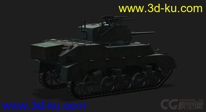美国_斯图亚特型坦克模型的图片3
