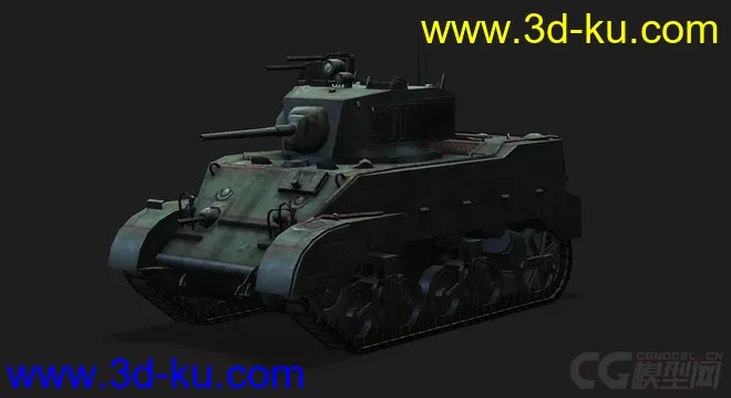 美国_斯图亚特型坦克模型的图片4