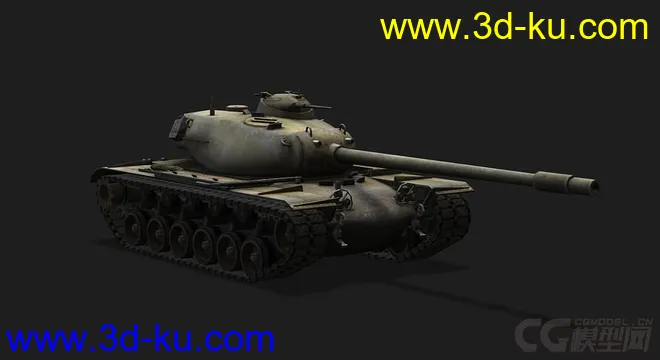 美国T110坦克模型的图片1