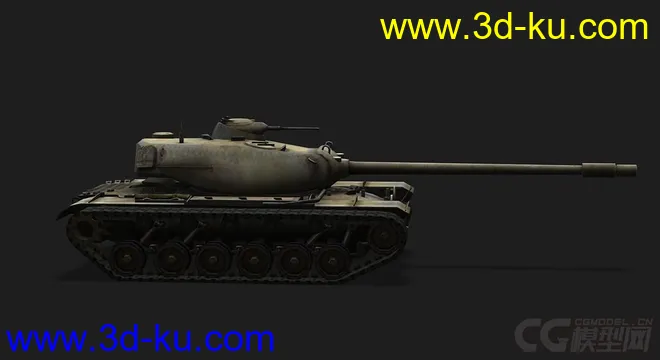 美国T110坦克模型的图片2