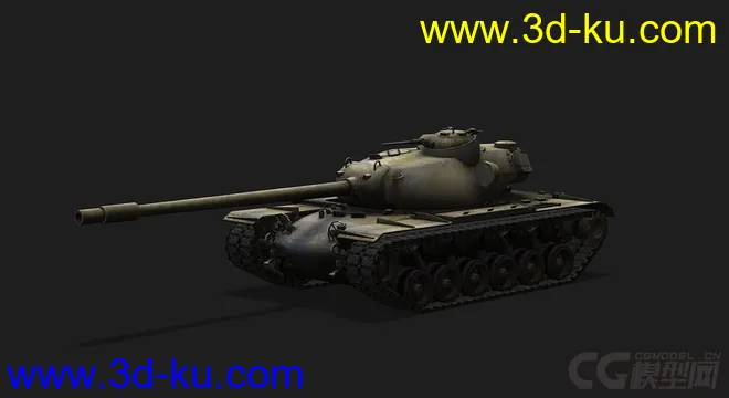 美国T110坦克模型的图片4