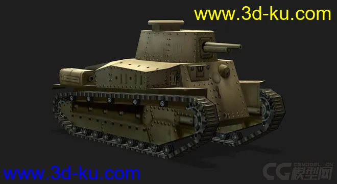 日本_89式中型坦克模型的图片1