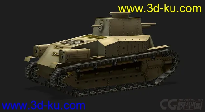 日本_89式中型坦克模型的图片3