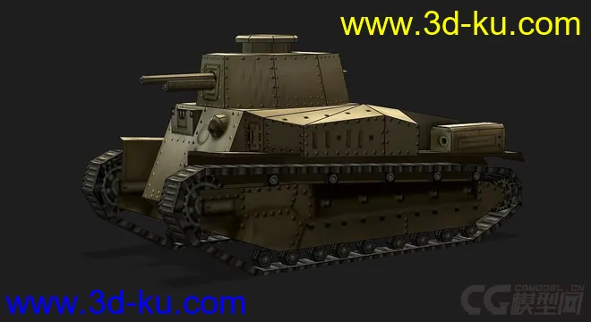 日本_89式中型坦克模型的图片5