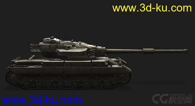 英国_Conqueror奇伏坦主战坦克模型的图片2