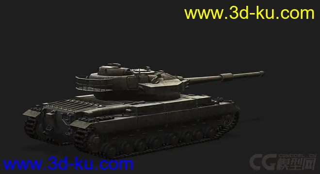 英国_Conqueror奇伏坦主战坦克模型的图片3