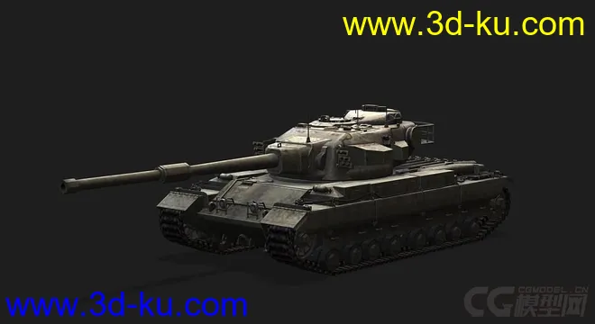 英国_Conqueror奇伏坦主战坦克模型的图片4