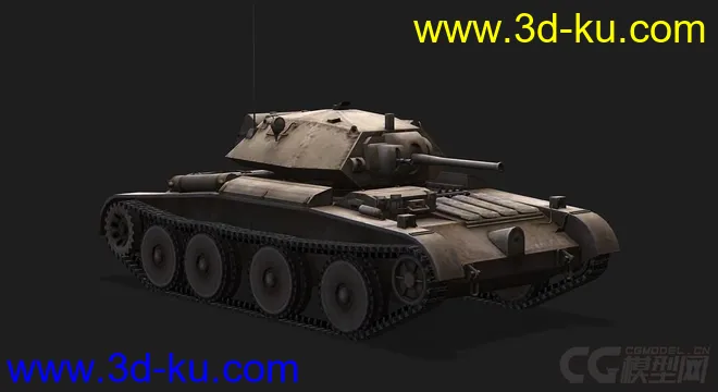 英国_Covenanter契约者轻型坦克模型的图片1
