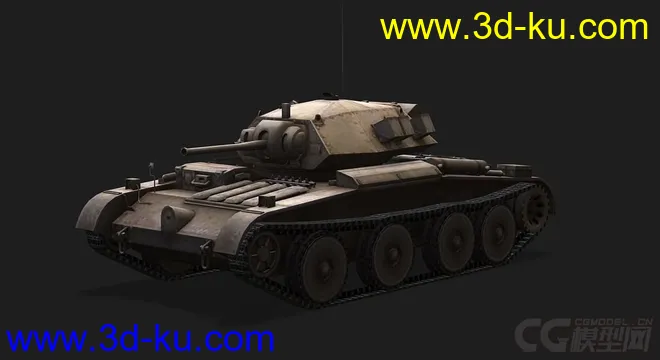 英国_Covenanter契约者轻型坦克模型的图片4
