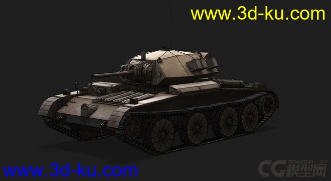 英国_Covenanter契约者轻型坦克模型的图片5