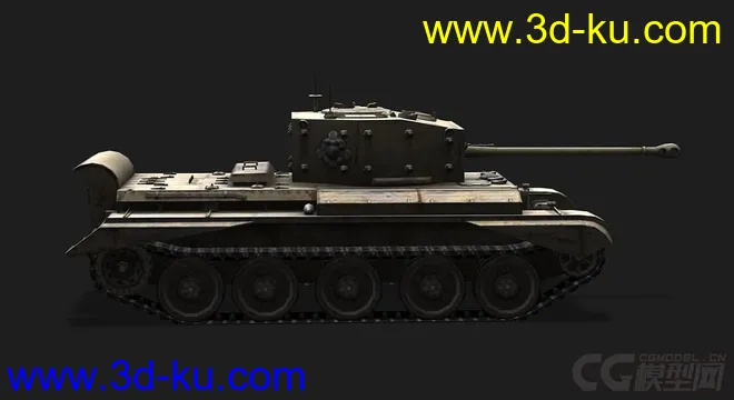 英国_Cromwell巡洋坦克模型的图片2