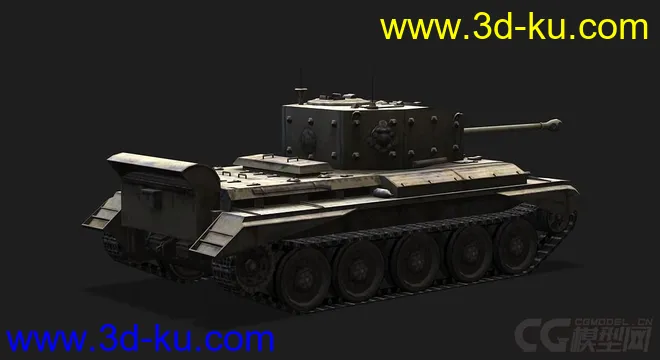 英国_Cromwell巡洋坦克模型的图片3