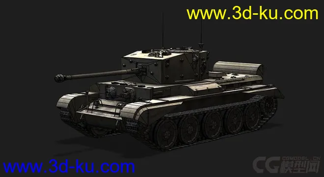 英国_Cromwell巡洋坦克模型的图片5
