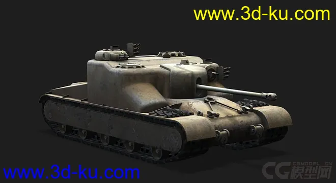 英国_AT_15A自行反坦克炮模型的图片1