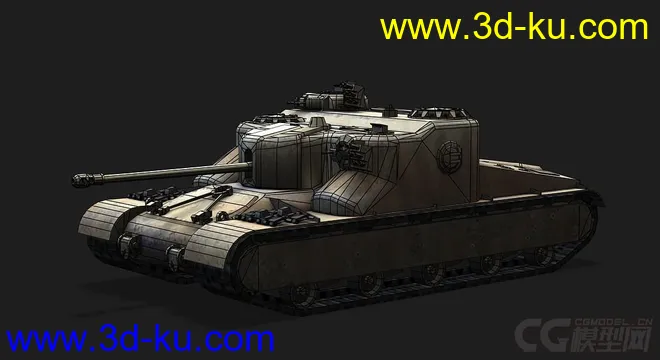 英国_AT_15A自行反坦克炮模型的图片5