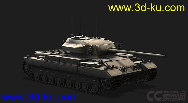 英国_Caernarvon卡那封坦克模型的图片1