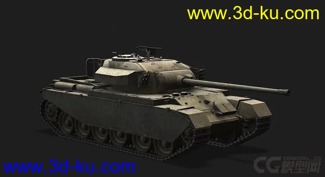 英国_Centurion_Mk3逊邱伦主战坦克模型的图片1